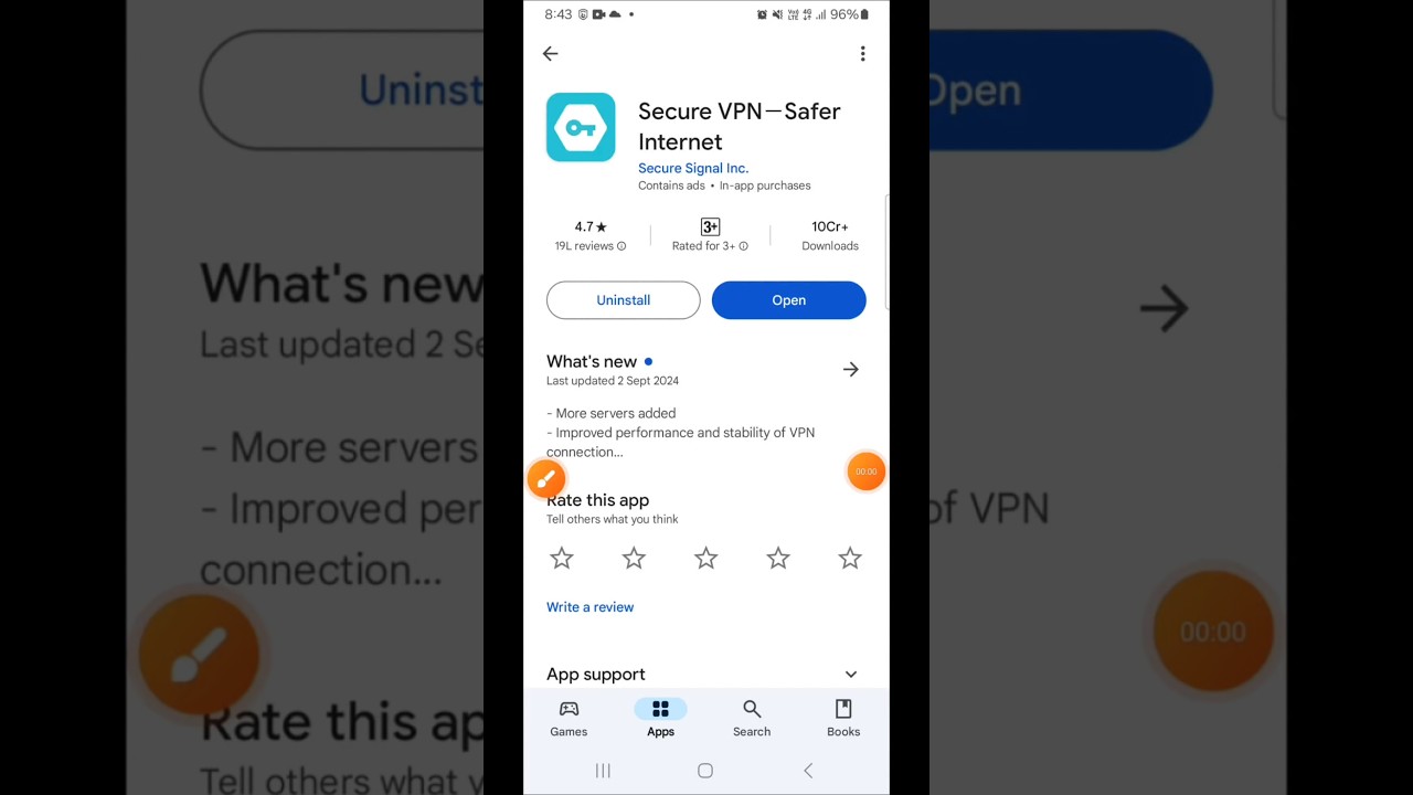 Secure VPN : Safer Internet app | Best Free VPN for Android 2024 #vpnforfree #vpn_app_download