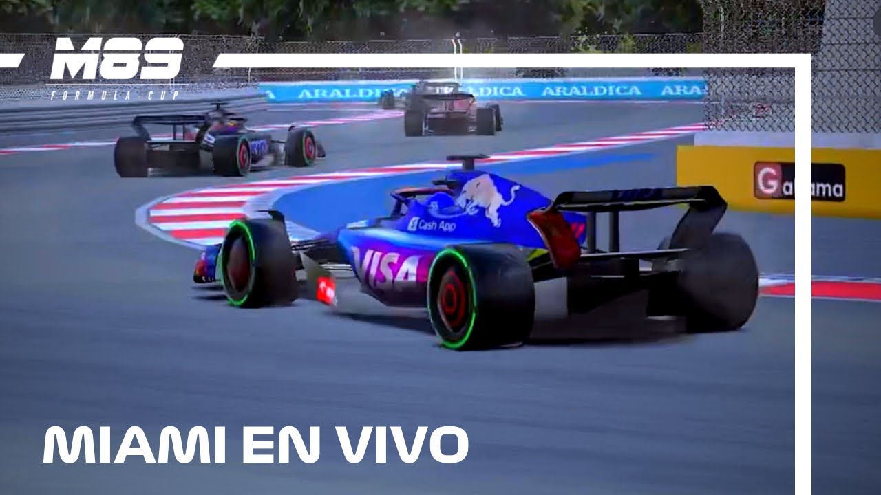 MUNDIAL de MONOPOSTO de SUSCRIPTORES GP DE MIAMI | M89 FÓRMULA CUP TEMPORADA 1