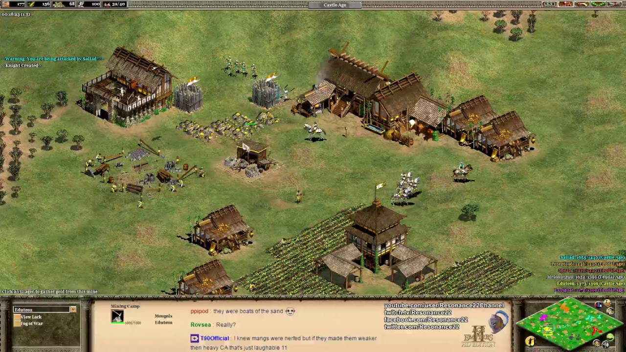 Aoe2 HD: The Strongest Civilizations on Arabia