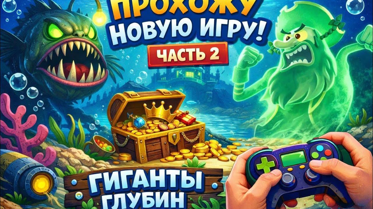 Губка боб гиганты глубин 2 часть