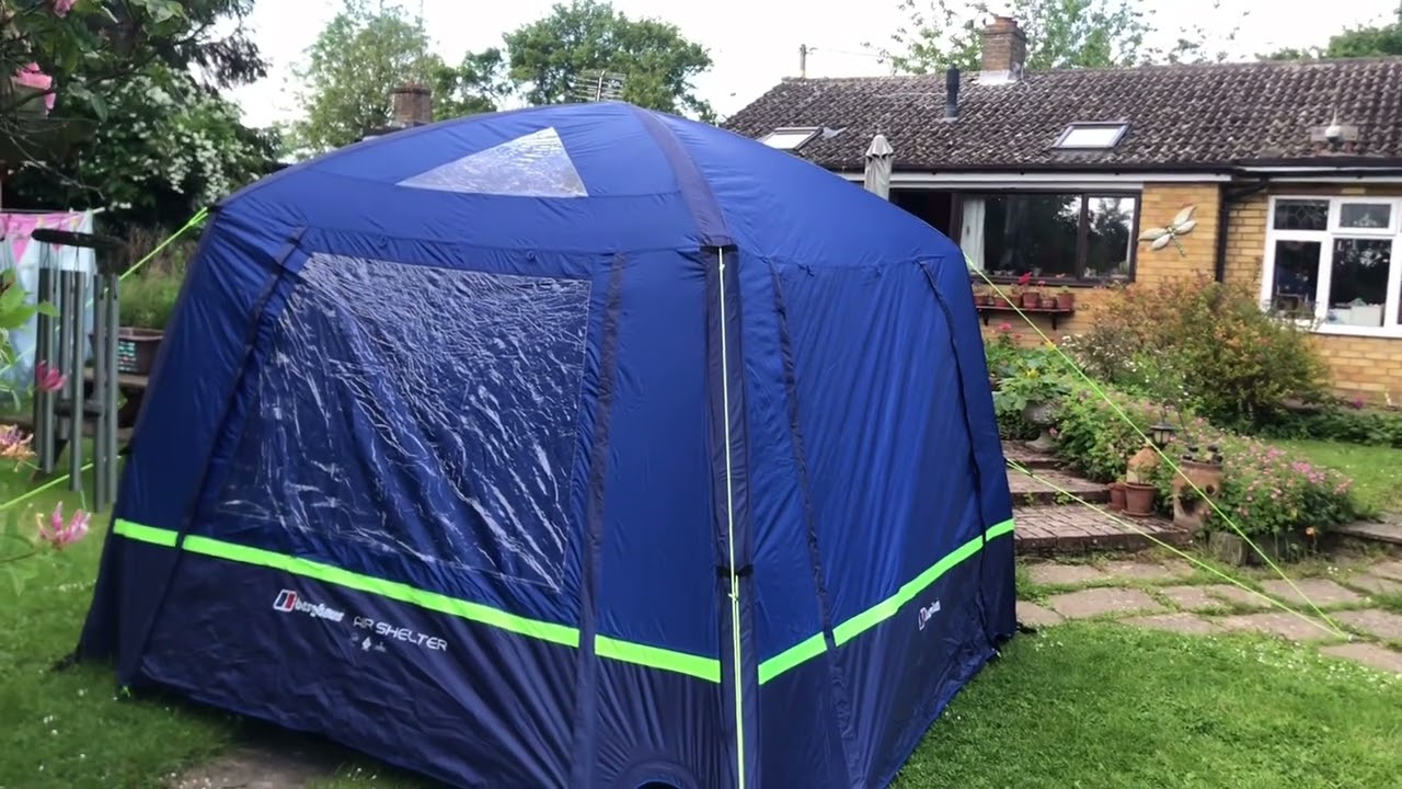 Монтаж Berghaus Air Shelter «из коробки»