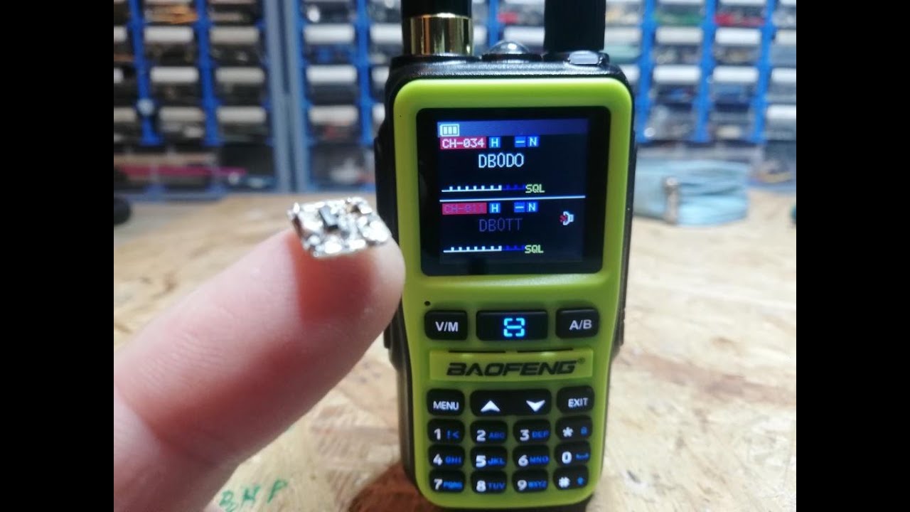 Baofeng UV-5R mini QSO fähig machen!!