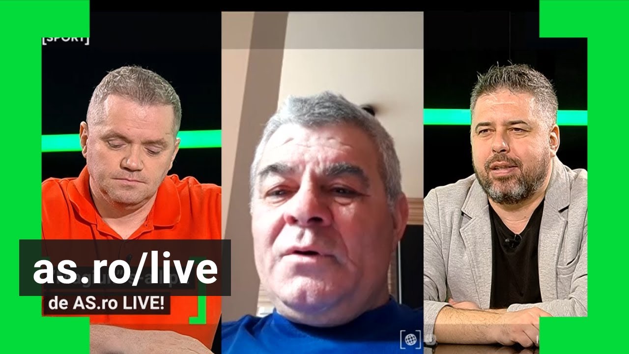 Marin Barbu la AS.ro LIVE, partea a 4-a. Care sunt cei mai mari fotbaliști cu care a jucat