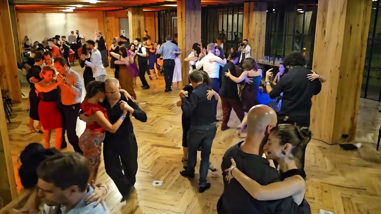Ojos Negros Tango Marathon, 2023. Night Milonga. Osvaldo Pugliese - Tango Tanda. Kazbegi, Georgia