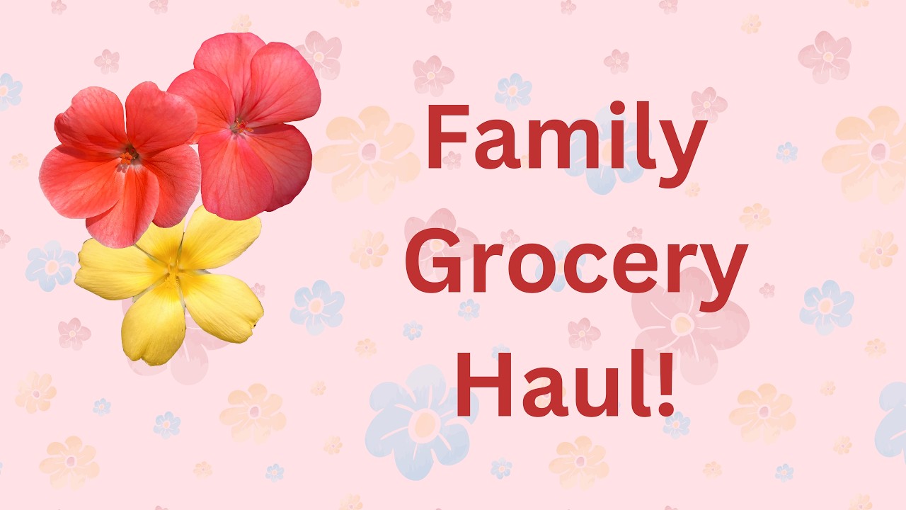 Weekly Grocery Haul / Budget / Meal Plan/ Family Food Shop 