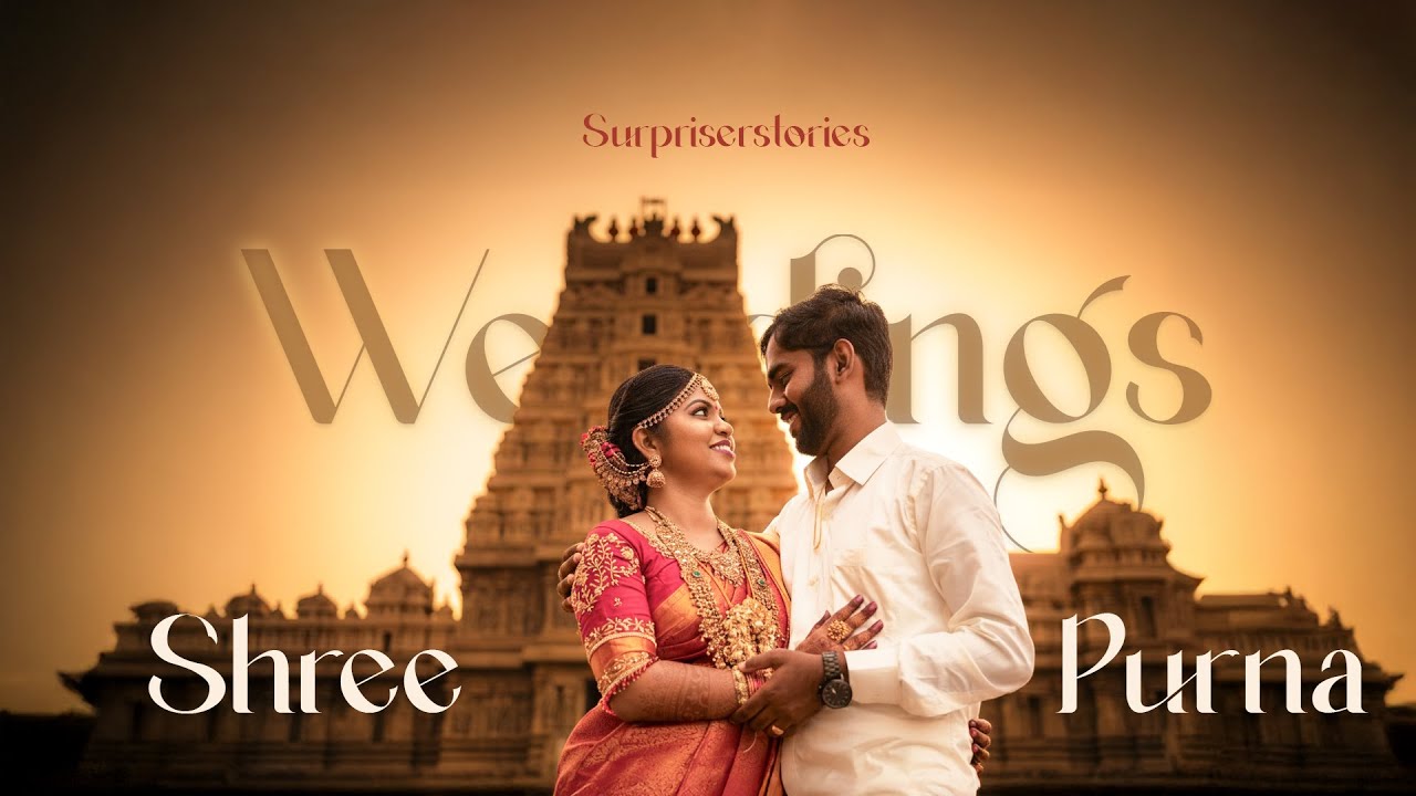 Tied Forever Beautiful South Indian Wedding Video of Shree & Purna| Surpriser Stories | Tirunelveli