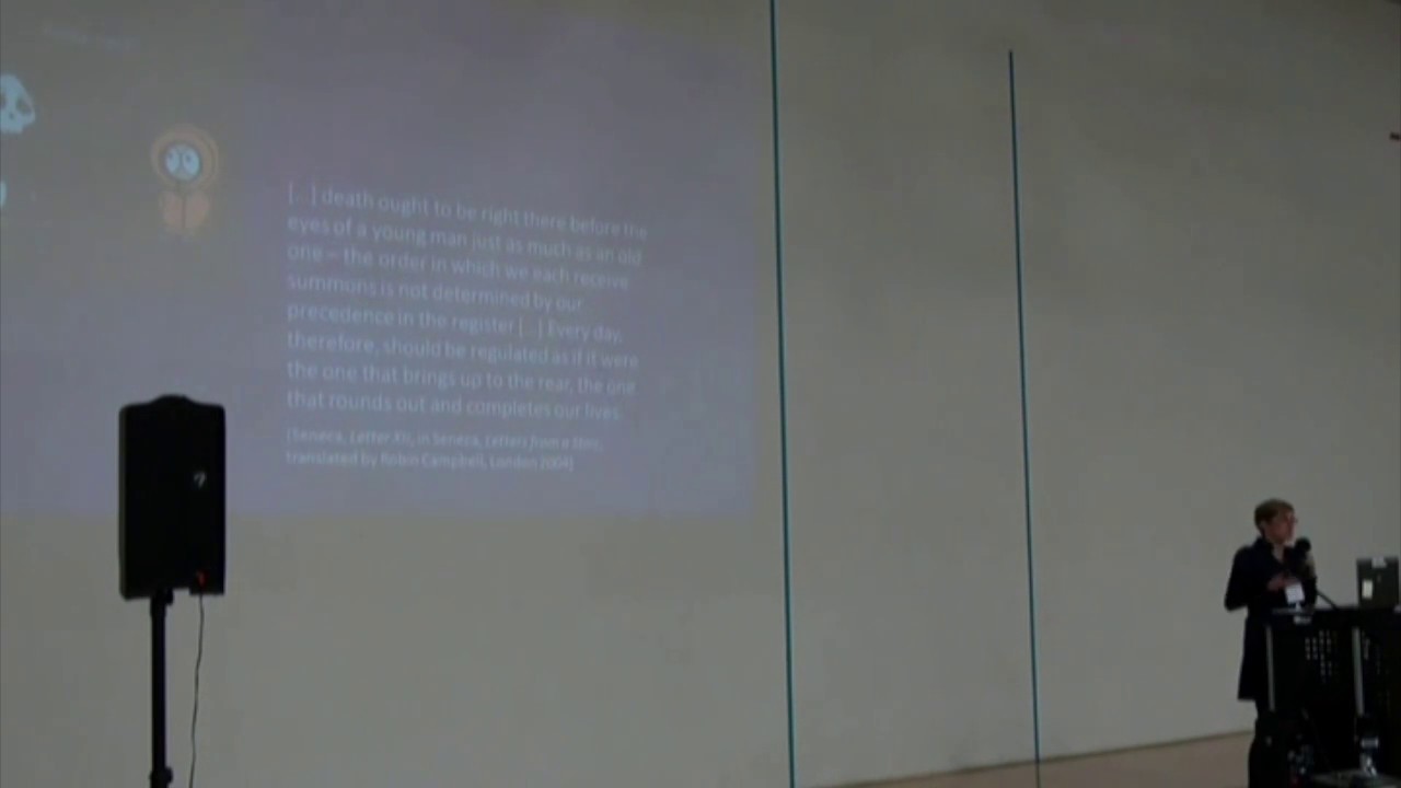 STOICON '16: Cinzia Arruzza - Let us Take Care of Ourselves: Stoic Exercises and Foucault