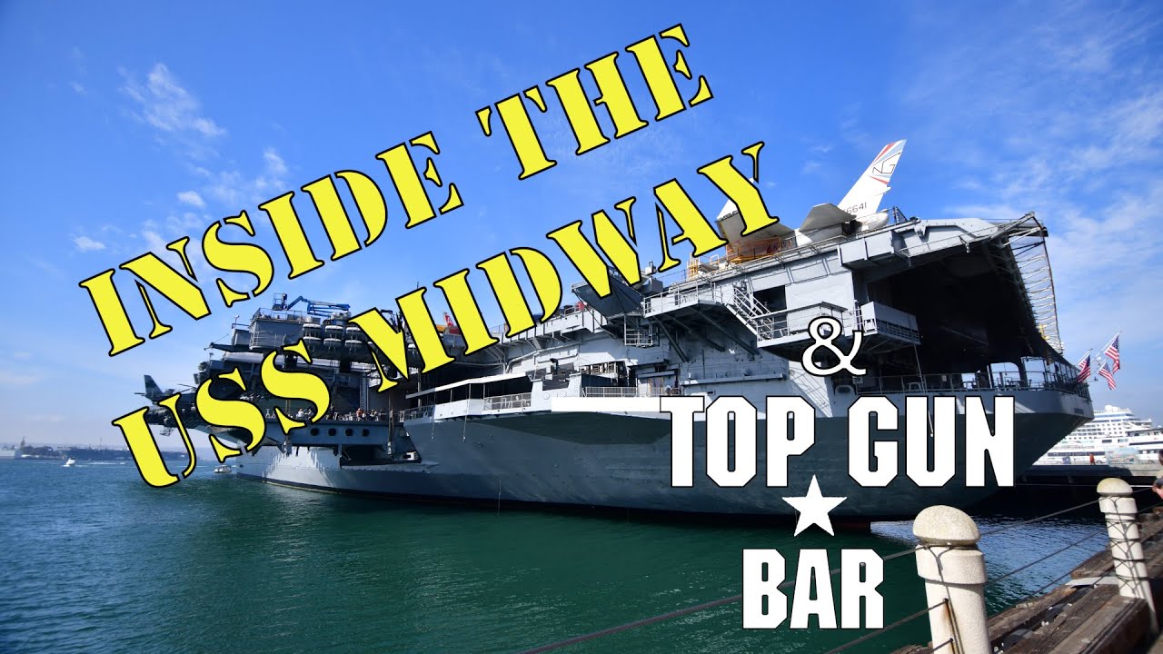 Inside the USS Midway Aircraft Carrier + We Found the Top Gun Bar!
