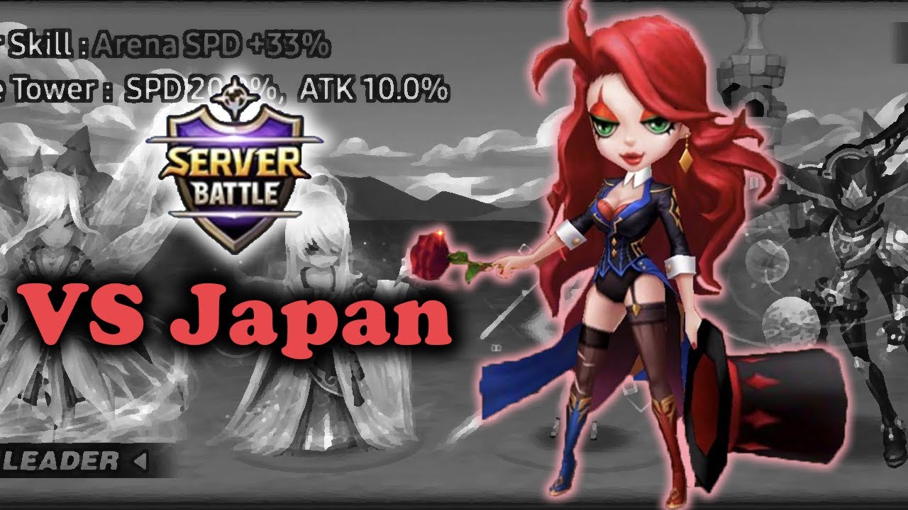 Arena Interserver Battle VS Japan (Season 2) Summoners War
