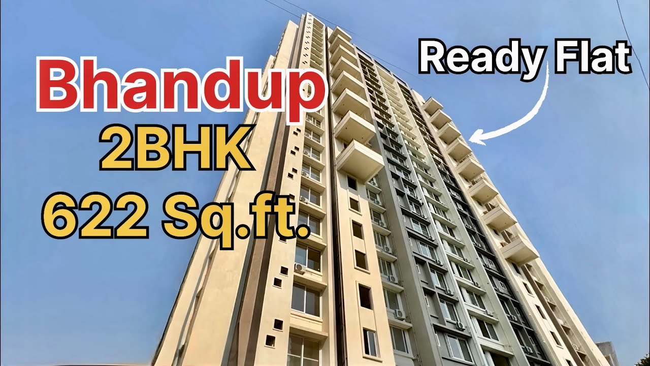 2BHK 622 sq.ft. || Beautiful Layout Flat in Bhandup West || LBS Marg || Affordable Luxury in Mumbai