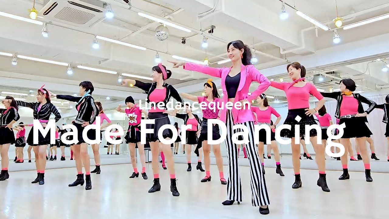 Made For Dancing Line Dance l Phrased Intermediate l 메이드 포 댄싱 라인댄스 l Linedancequeen l Junghye Yoon