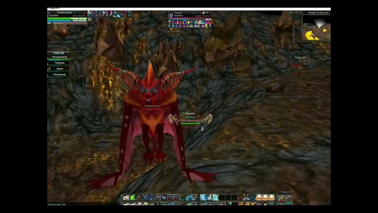 Rappelz deadeye v Underworld pk with Rayrayne