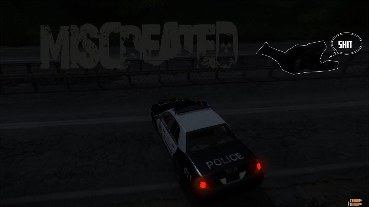 MISCREATED | 4k with a Police car | ExelsioHD