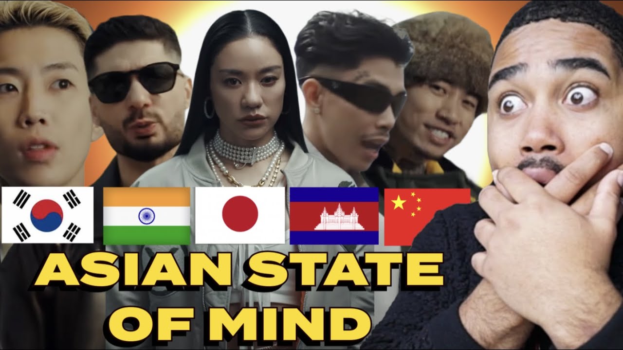 Awich, Jay Park, KR$NA, Masiwei & VannDa - ASIAN STATE OF MIND | Reaction