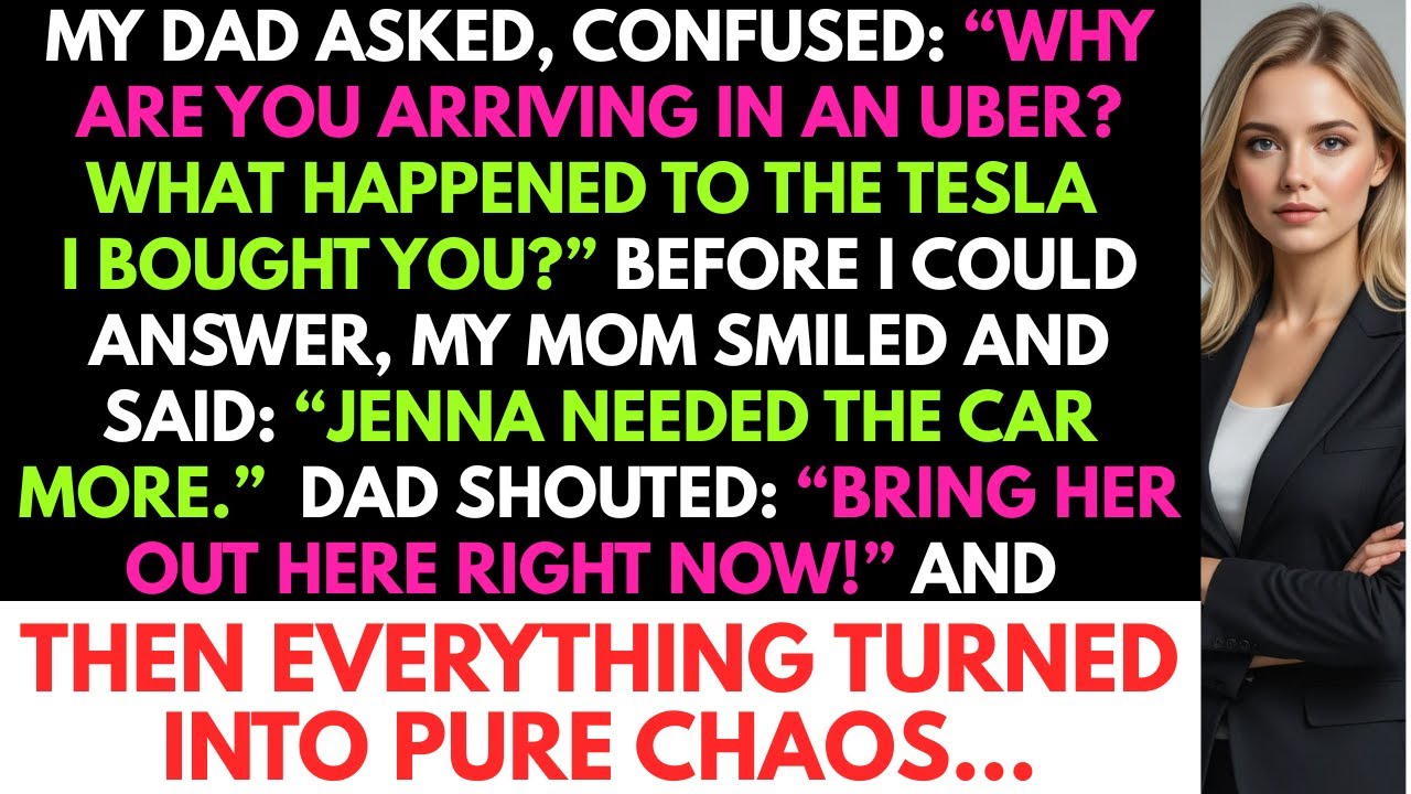 My Dad Asked, Confused: &ldquo;Why Are You Arriving In An Uber? What Happened To The Tesla I Bought You?&rdquo;