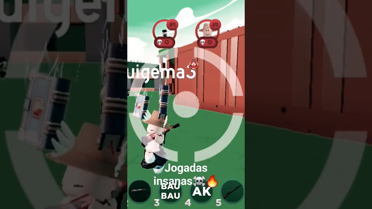 Jogadas insanas☠️🔥(FX.GUI.GAMEPLAY)#roblox #freefire #ff #ffshorts #jogadasinsanas @Fx.Ghostkkk