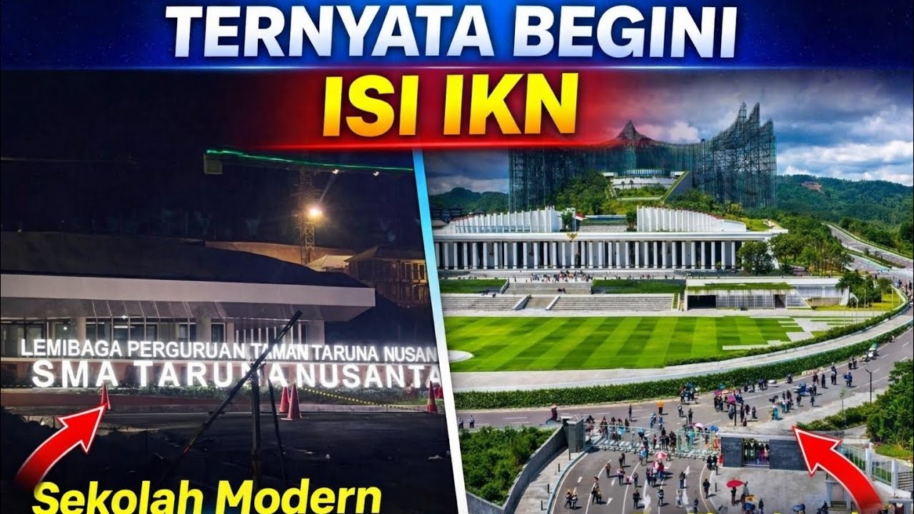 Melihat Calon Pusat Kehidupan IKN: Sekolah, Pasar Modern, dan Fasilitas Publik Masa Depan