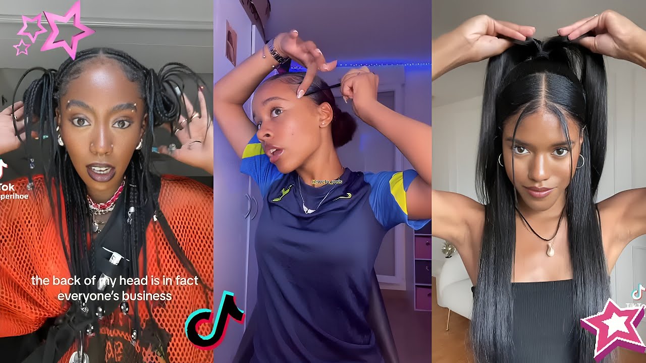 BLACK HAIR TIKTOKS THAT SLAY