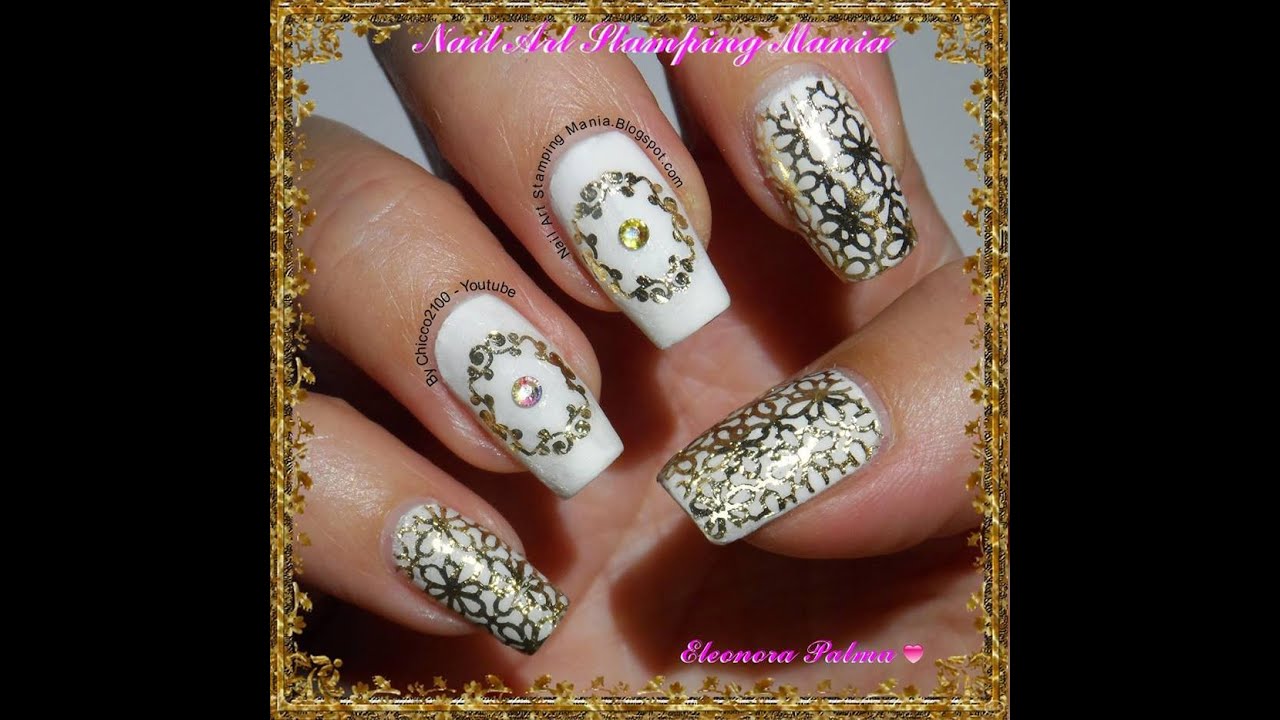 STAMPING WITH FOILS AND BORN PRETTY  QA PLATES