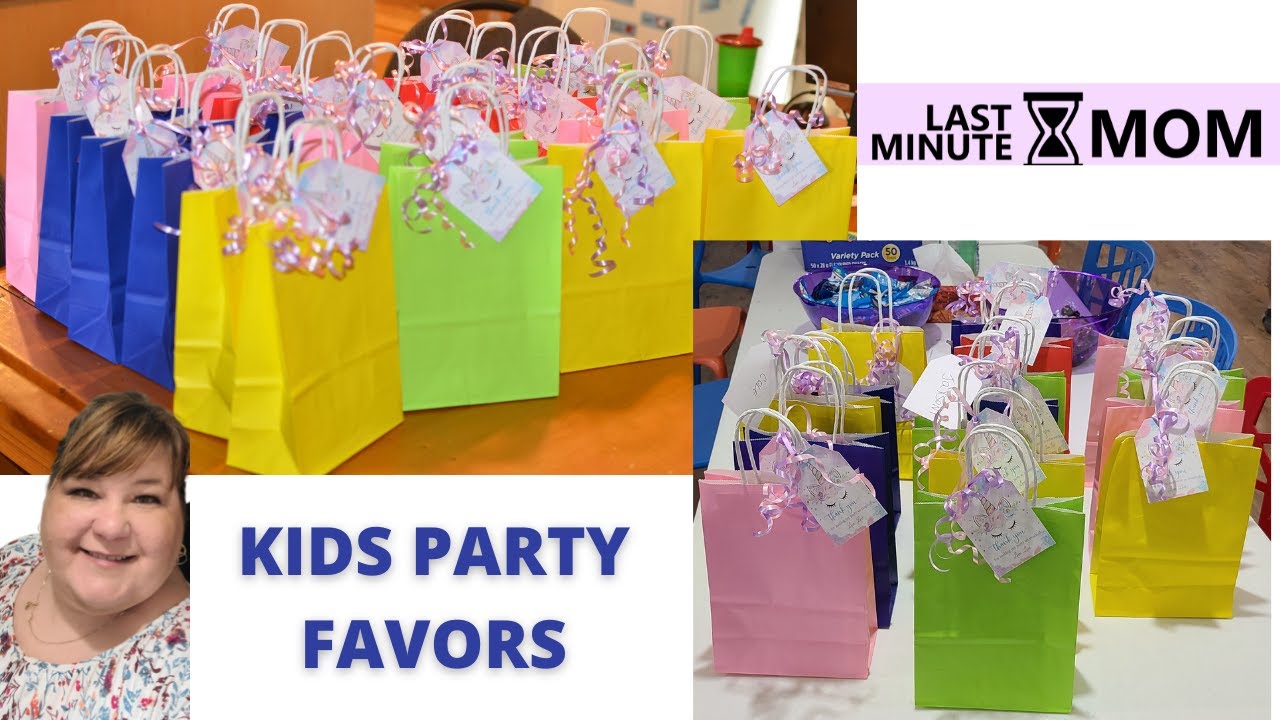 Unicorn Loot Bags for Kids Birthday Party