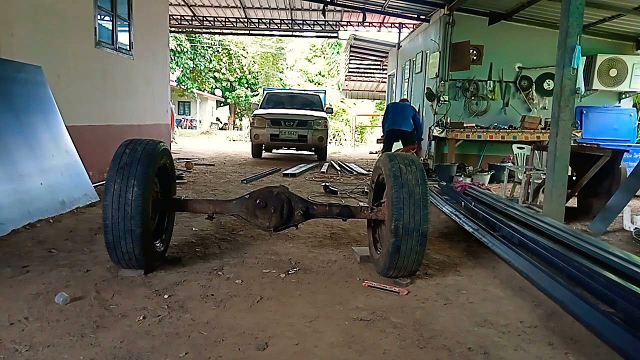 วิธีทำพ่วงรถไถง่ายๆ