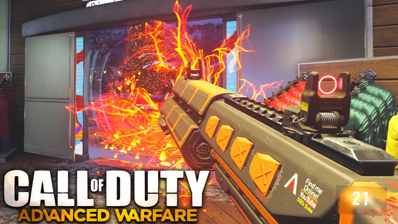 Advanced Warfare: CEL-3 Cauterizer IN MULTIPLAYER!