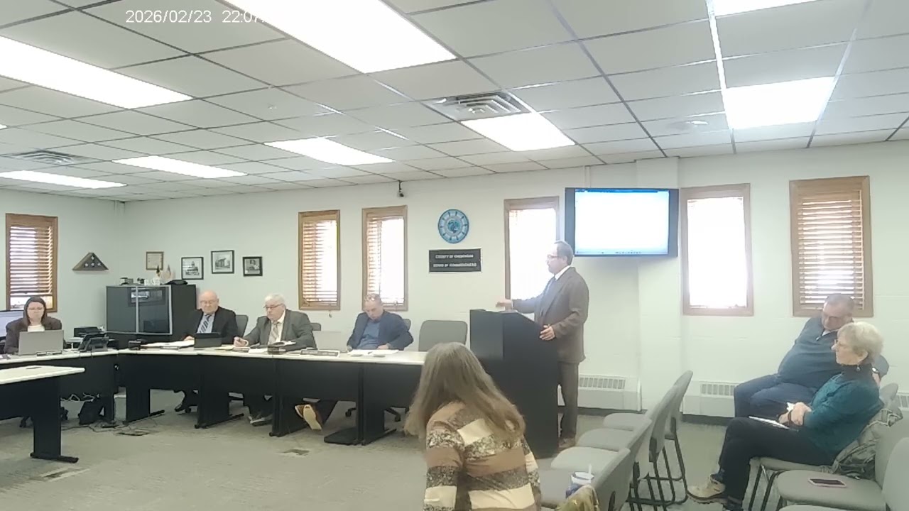 02/24/2026 Cheboygan County Commissioners Meeting / Part 2 of 4