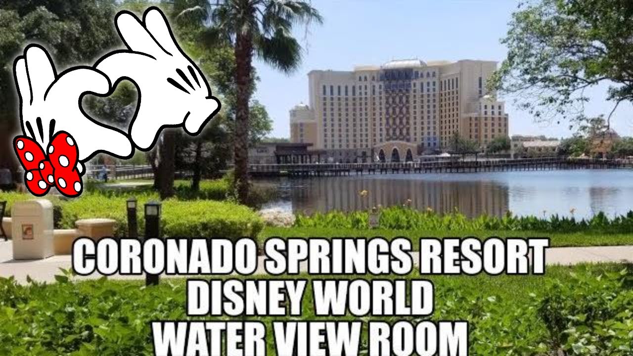 Disney's Coronado Springs Resort Disney World Room [Water View] Refurbished Resort Rooms Tour
