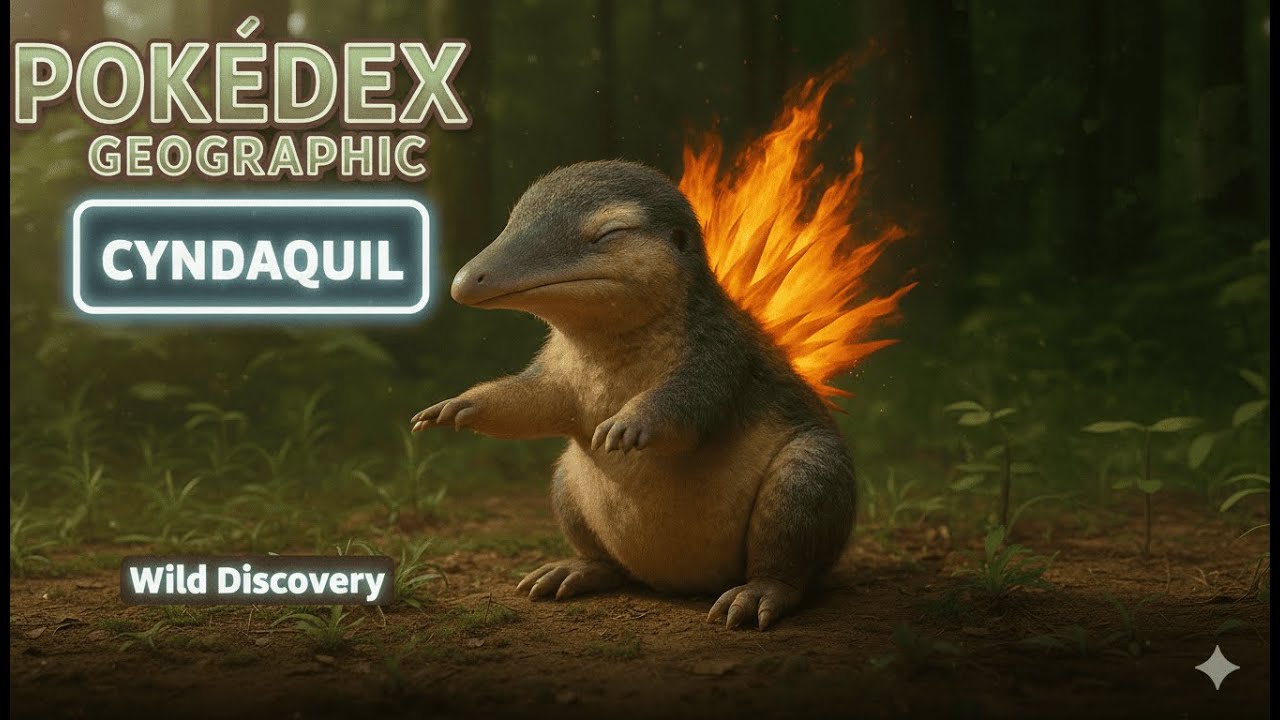 Cyndaquil&rsquo;s Realistic Evolution in the Wild &ndash; Pok&eacute;mon Doc Cinematic