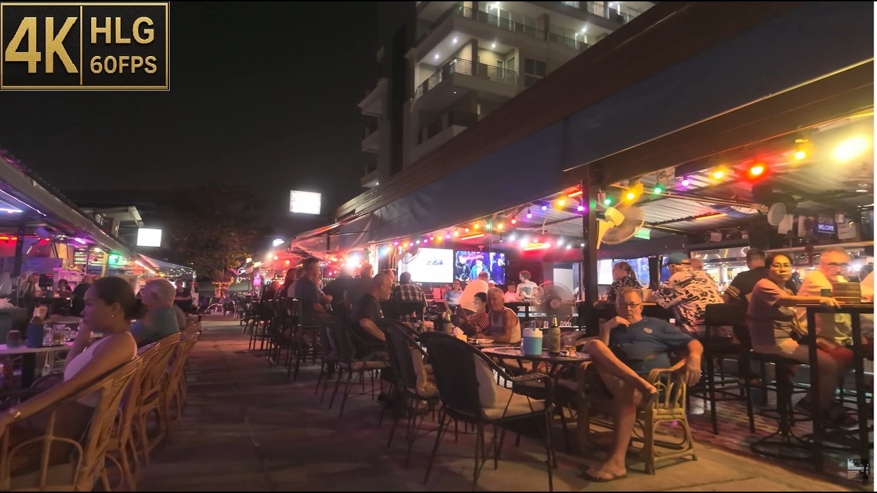 [4K HLG HDR 19Feb2026] Soi7 | Soi 8 | Soi New plaza | Soi Wow | Buakhao | Pattaya | Walking Tube