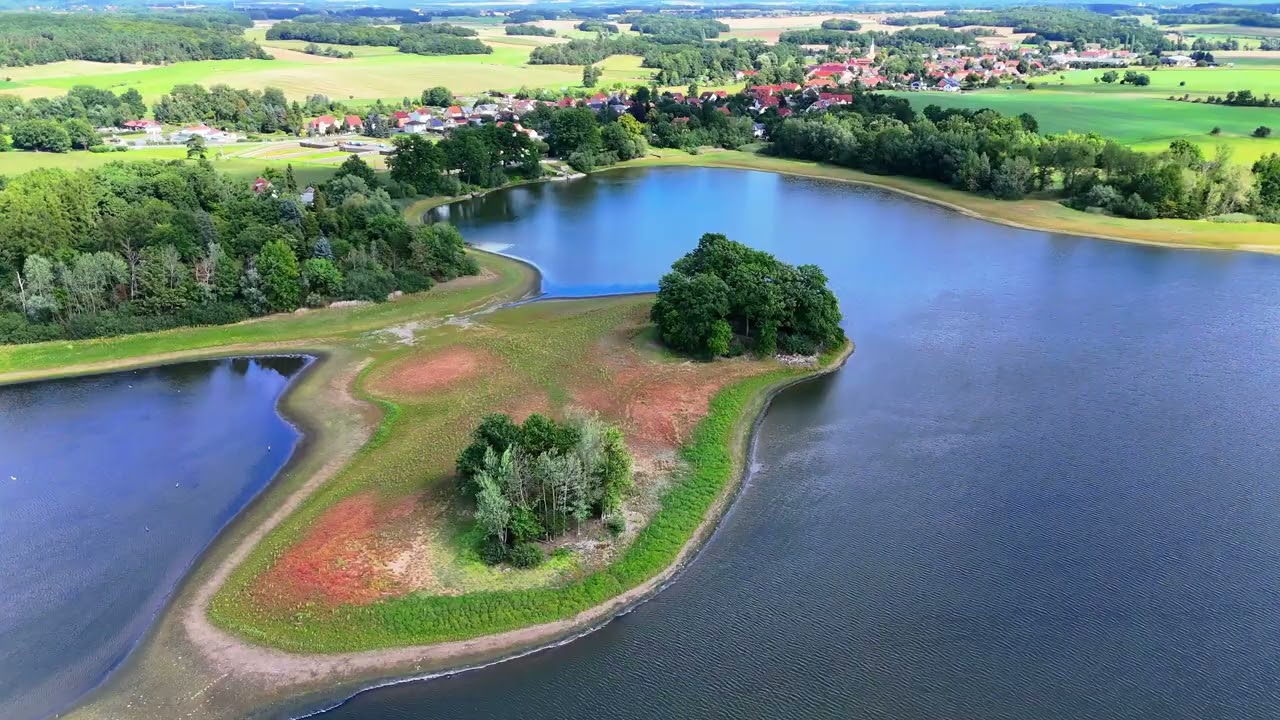 The Majestic Moritzburg Gro&szlig;teich: Aerial Wonders Unveiled
