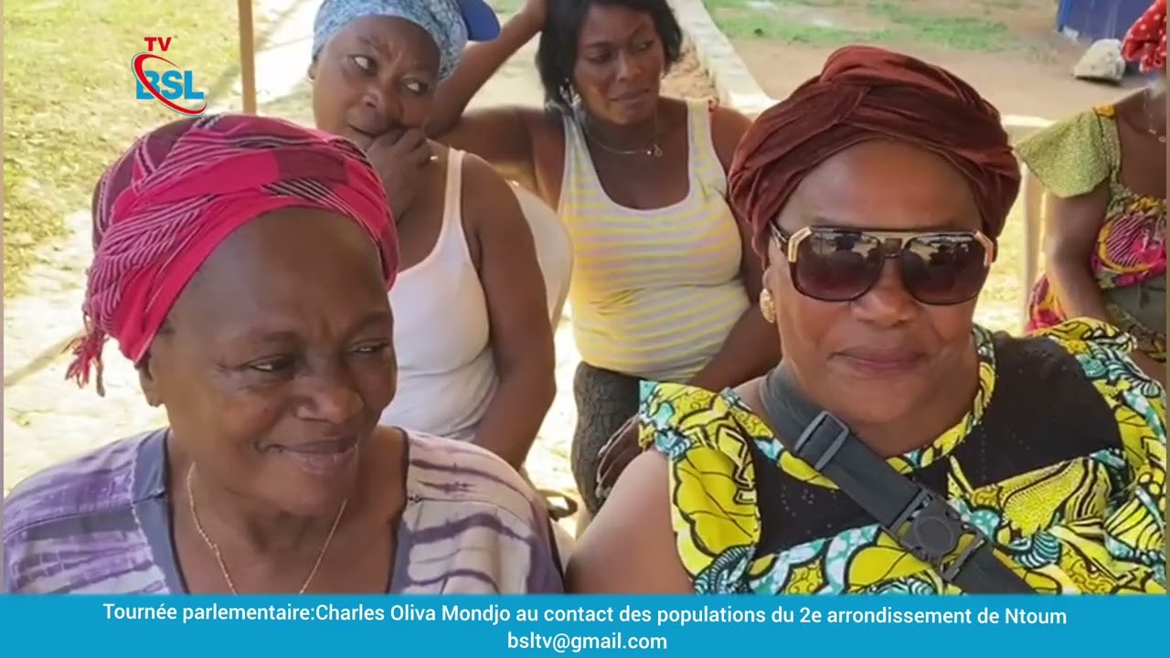 Tournée parlementaire :Charles Oliva Mondjo au contact des populations du 2e arrondissement de ntoum