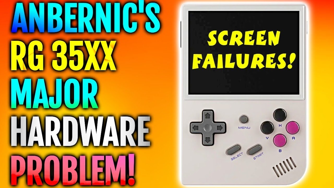 RG 35XX Complete Screen Failures That No One Is Talking About - Solutions Explored!