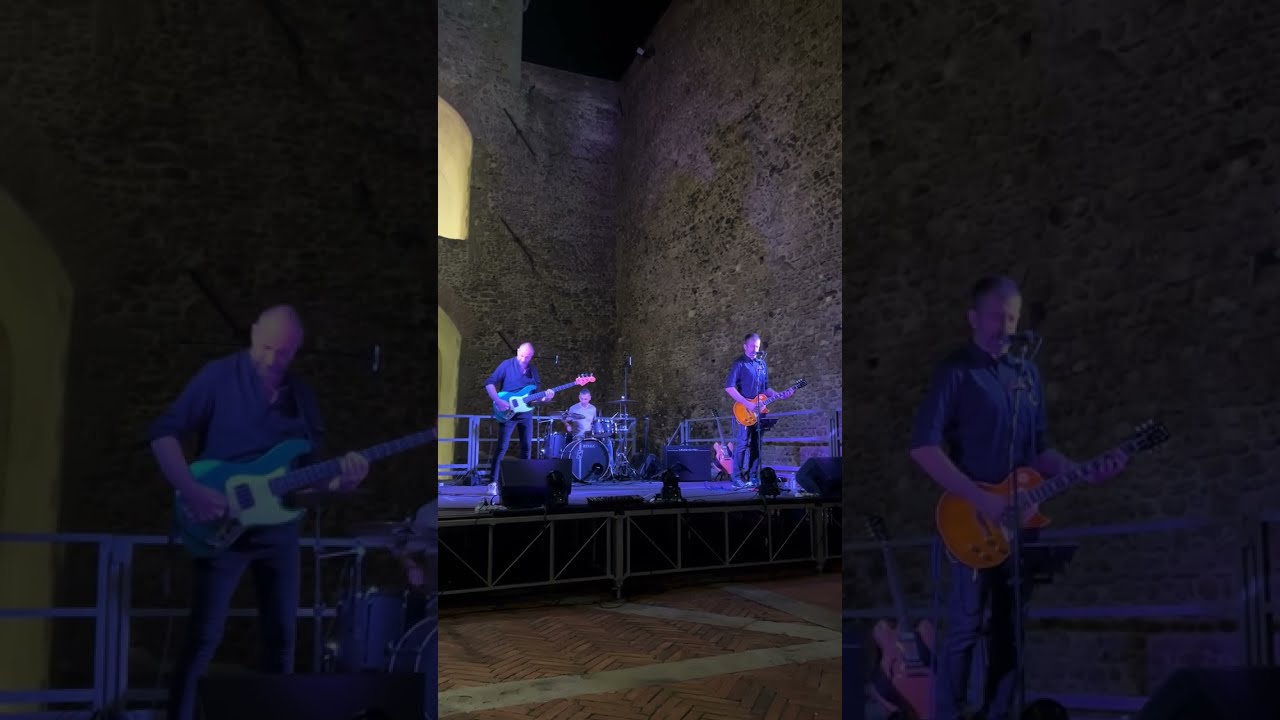 Giuseppe Scarpato e la sua band Rockin’ in the Free World (Pearl Jam)