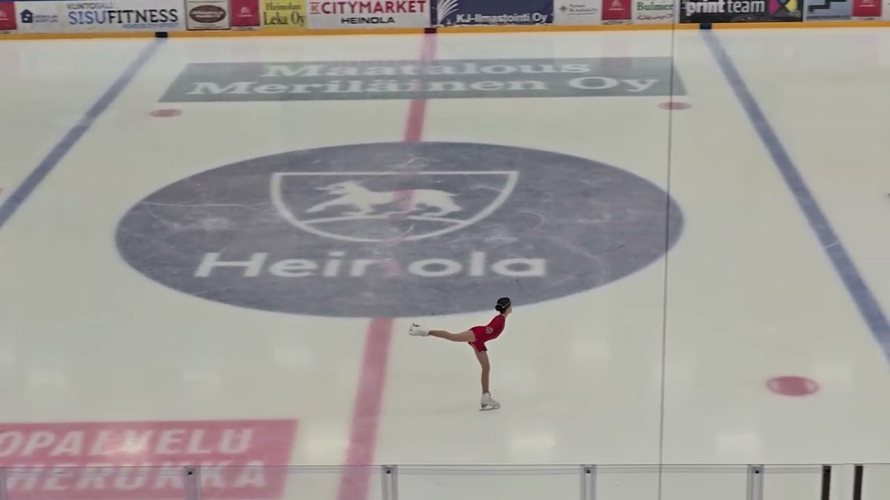 Susanna Nazarko Uplakers Taitoluistelu SiltaCup 2026 Heinola 24.1.2026