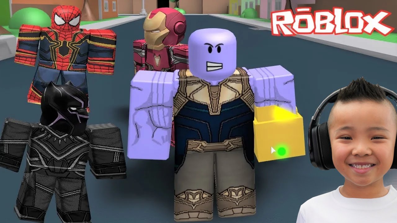 Thanos  Simulator Wiping Out The Avengers Roblox Gameplay CKN Gaming