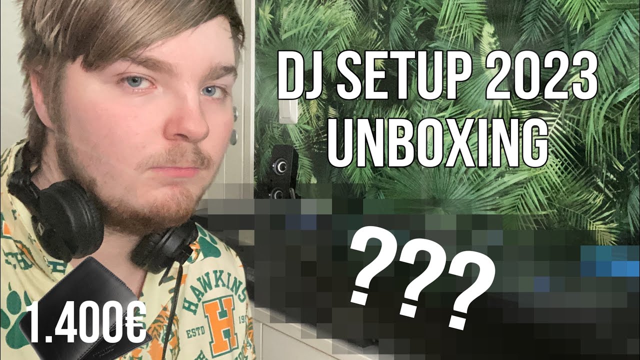 1.400€ DJ SETUP!! | UNBOXING | Gemini MDJ-900 & Reloop RMX-60