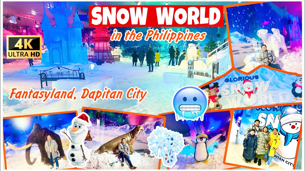 Largest Snow World in the Philippines | Glorious Snow World, Fantasyland | Dapitan City