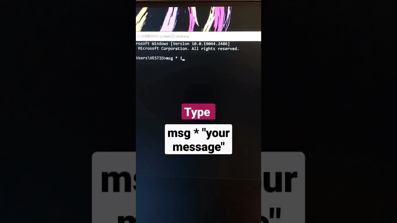 Windows CMD prank you didn't know. 🙃 #fun #prank #shorts
