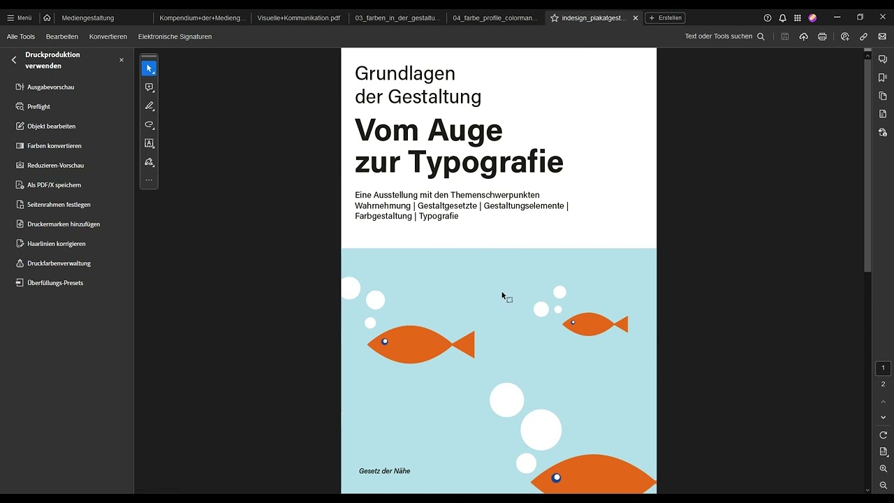 Colormanagement  ICC Farbprofil in InDesign einstellen