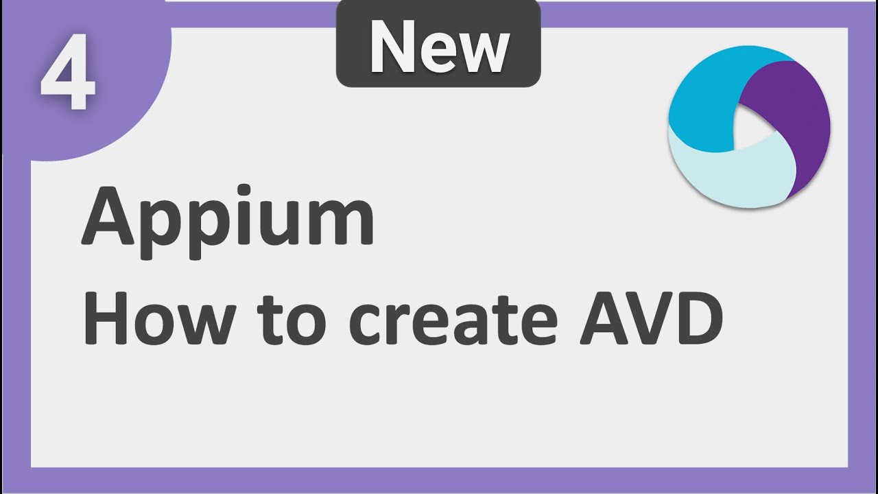 4 | Appium Step by Step | How to create Android Virtual Device