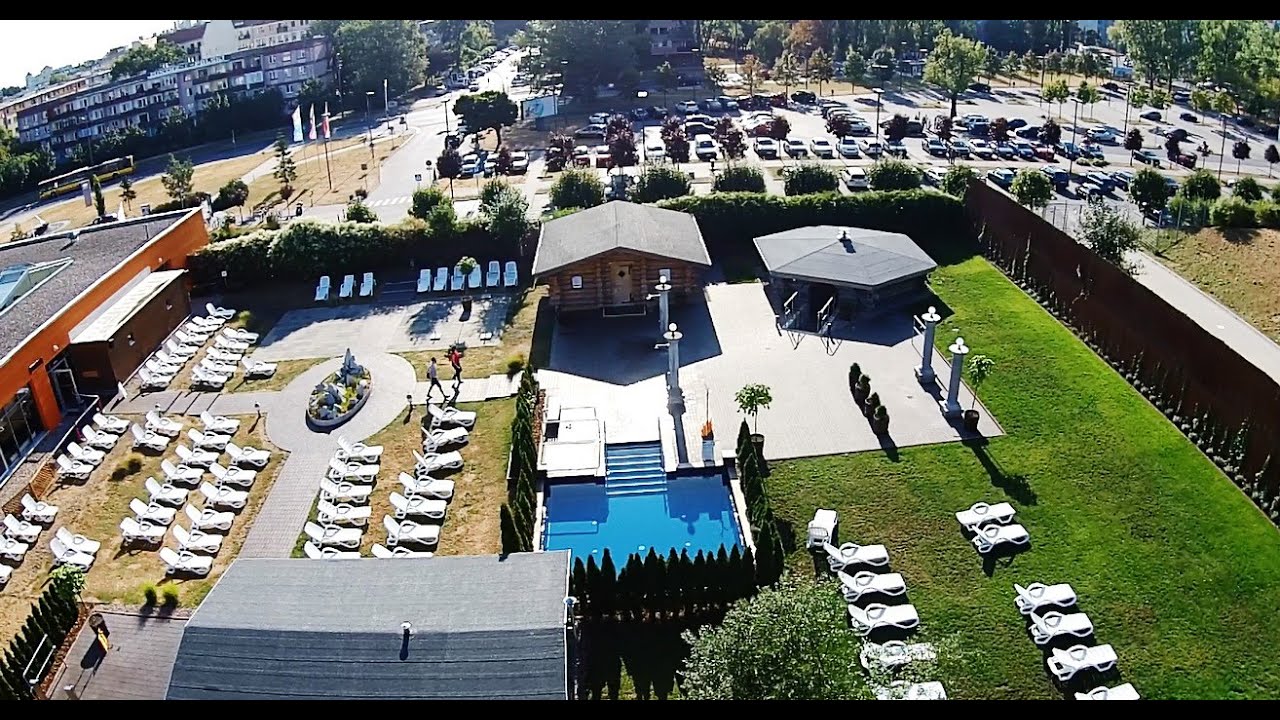 Saunarium Aquapark Wrocław - ogród saunowy / sauna garden