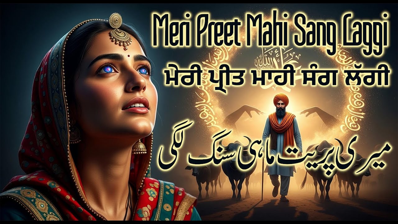 Meri Preet Mahi Sang Laggi | मेरी प्रीत माही सँग लग्गी #sufi #sufism #punjabisong #punjabi