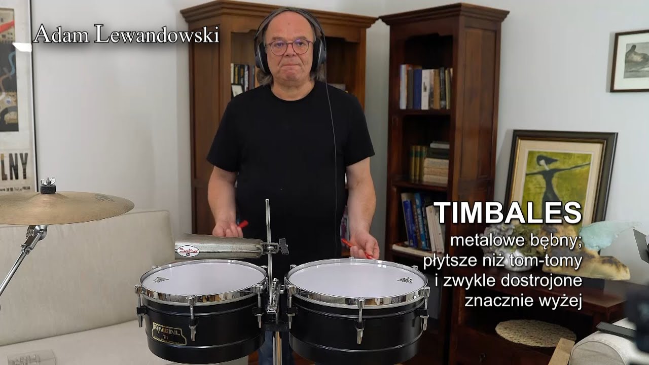 21. Timbales - Instrumenty perkusyjne z kolekcji Adama Lewandowskiego
