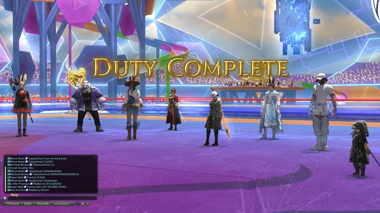 FFXIV Day 3 M10S Clear DRK OT PoV done in PF