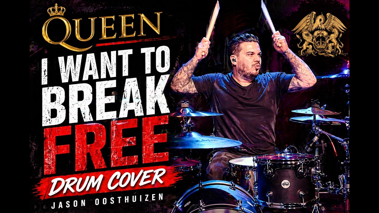 Queen - I Want To Break Free Drum Cover