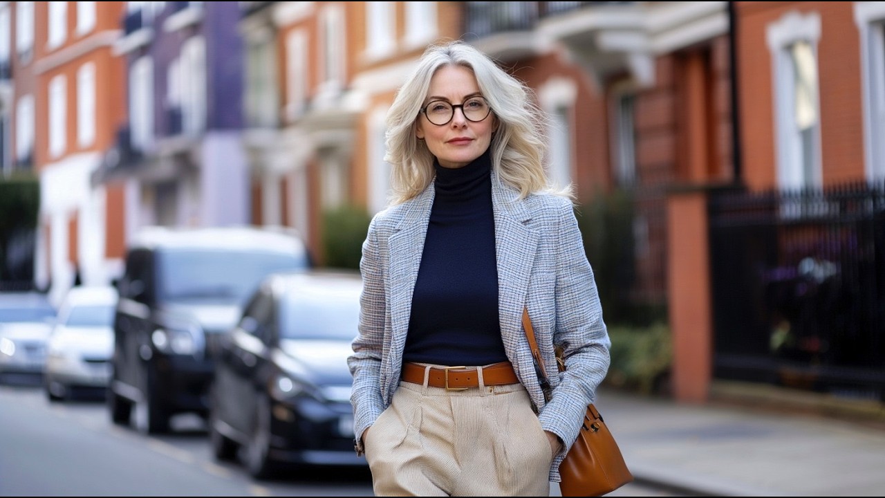 Элегантная мода после 50, 60, 70 | Стиль 🇬🇧 в стиле лондонской улицы