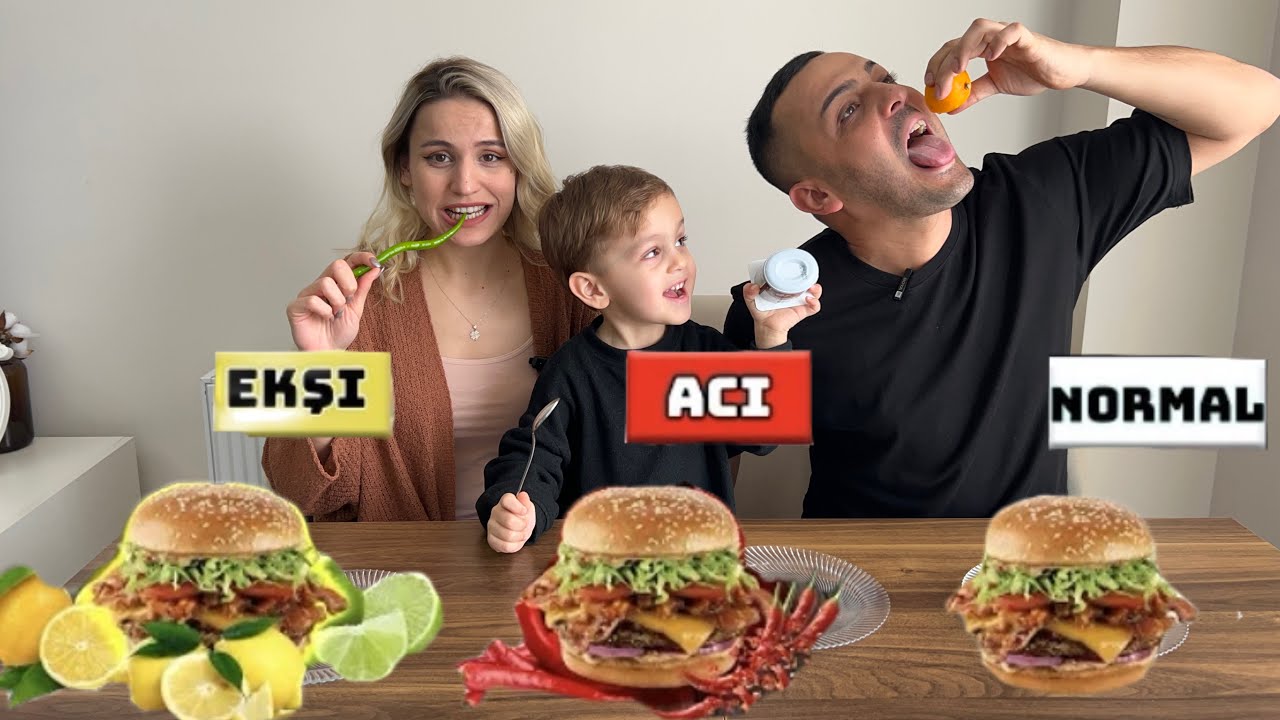 ACI TATLI ve EKŞİ YEMEK YARIŞMASI !?