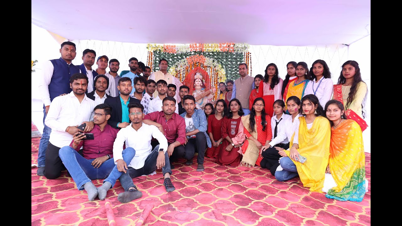 GEC siwan sarswati puja 2023  cultural events #engineering #siwan #sarswati #collegelife #viralvideo