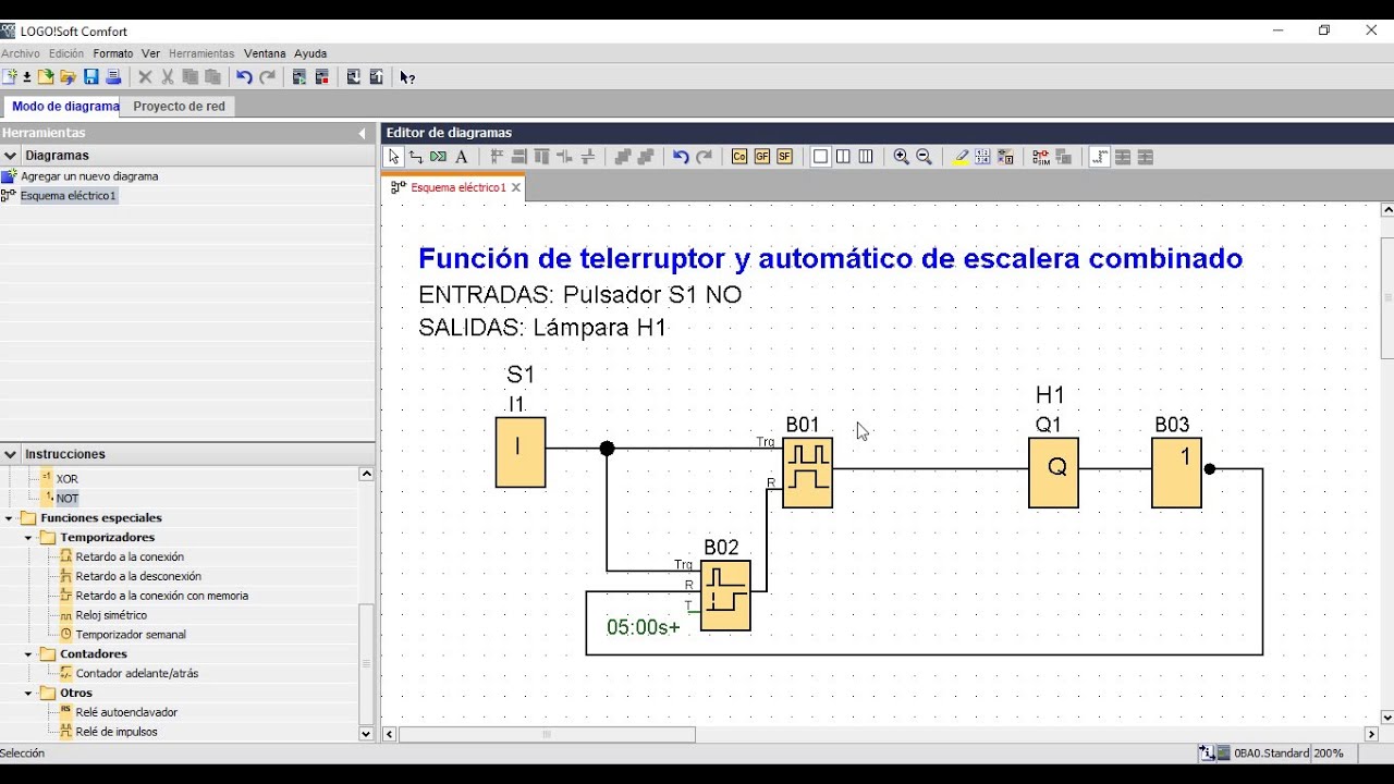 Autómata programable Siemens LOGO! 💻 Temporizaciones y retardos